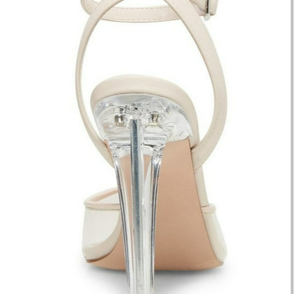 Steve Madden Alessi Vinyl Two-piece Pumps -8.5 - Picture 4 of 8
